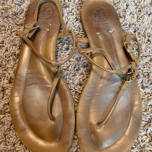 Brown Tory Burch Sandals